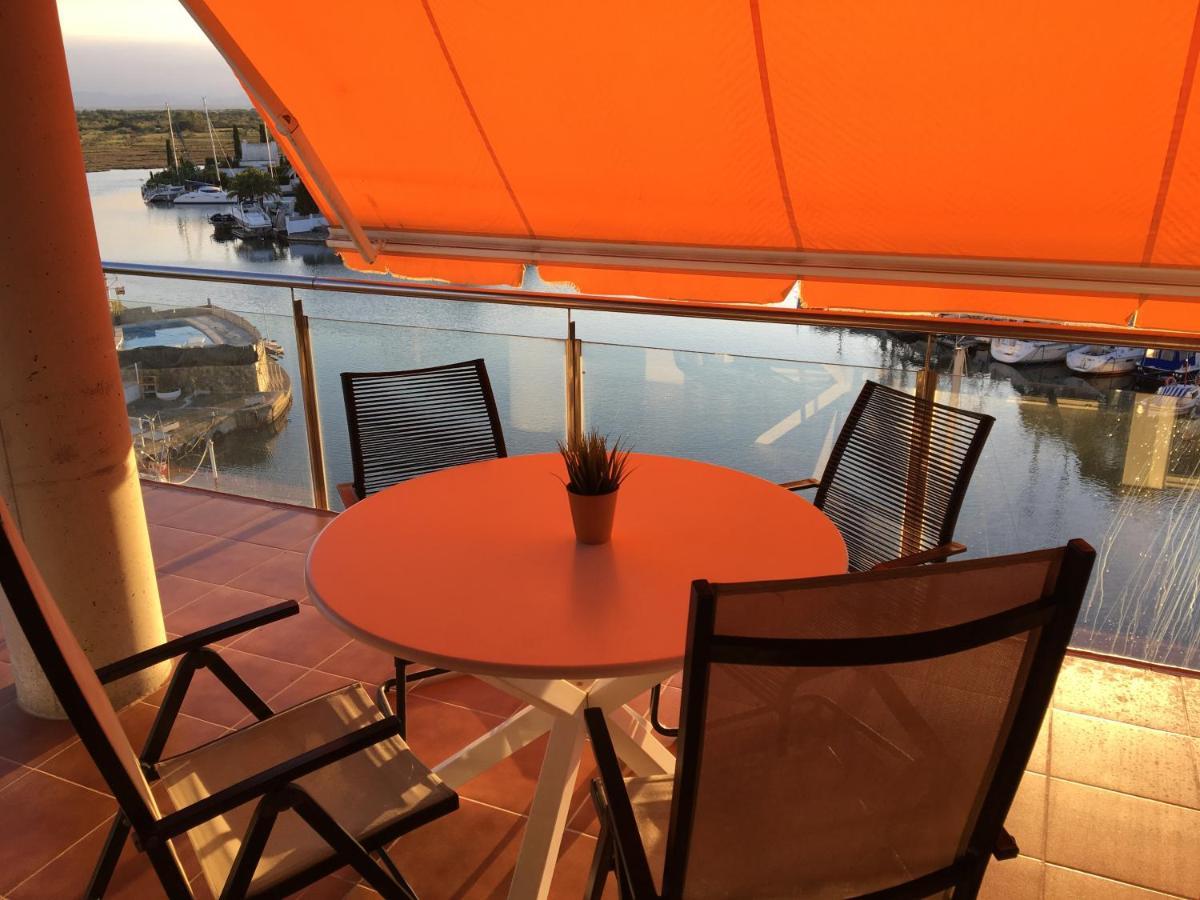 Vue Panoramique Sur La Mediterrannee, Appartement Sur Canal & Proche Plage Roses Exterior photo