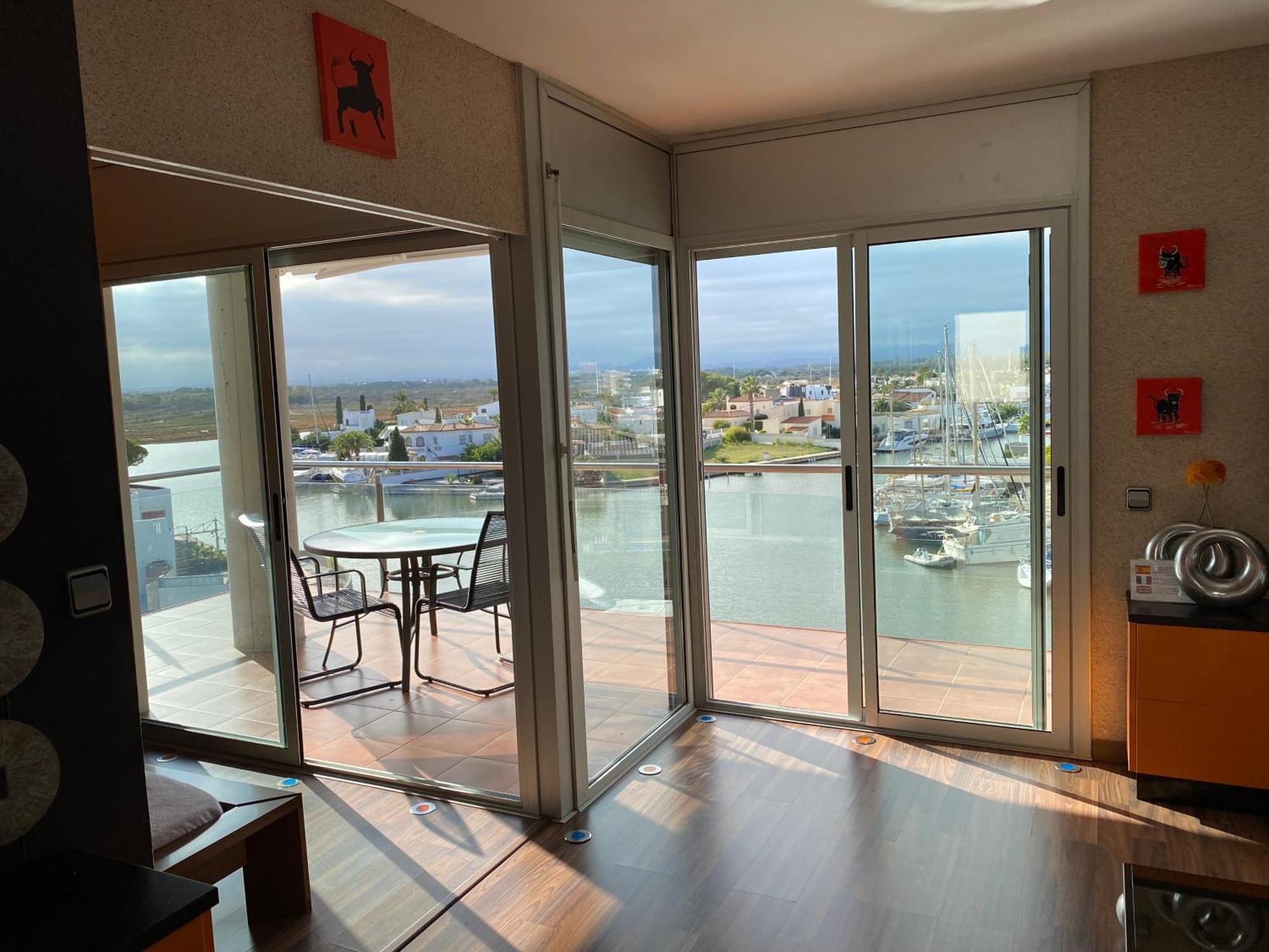 Vue Panoramique Sur La Mediterrannee, Appartement Sur Canal & Proche Plage Roses Exterior photo